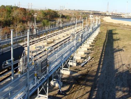 Railcar Loading Rack