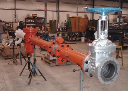 Fabricated and Hydrotested Pipe Spool