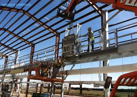 Railcar Gangway Installation